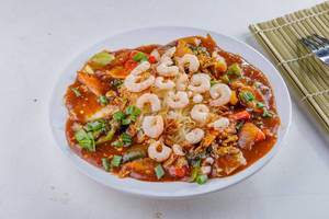 Prawn Pan Fried Noodles In Sauce Of Choice