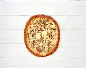 White Mushroom Pizza