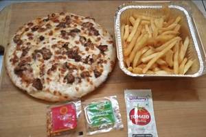 Pokket treat meal for 1. {1 pizza (7