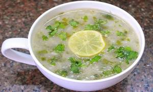 Lemon Coriander Veg Soup