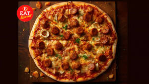 Peri Peri Chicken Sausage Pizza (8 Inch)