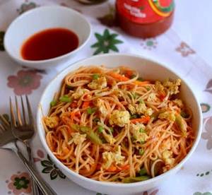Schezwan Egg Noodles