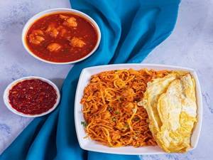 Chicken Triple Schezwan Fried Rice