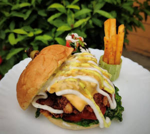 Extra Crunchy Chicken Burger