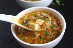 Hot And Sour Chicken Soup  