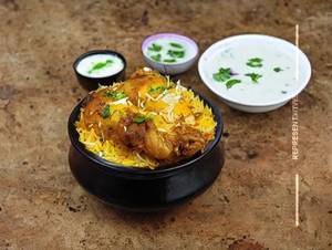 Chicken dum biryani