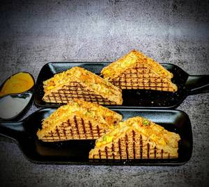 Veg Club Grilled Sandwich