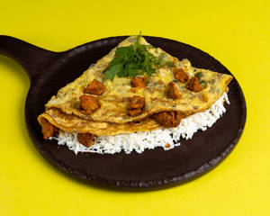 Chicken Cheese Omelette