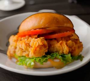Chicken Burger With Cheese