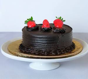 Eggless Choco Truffle Cake 