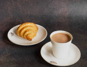 Hot Chocolate + Croissant