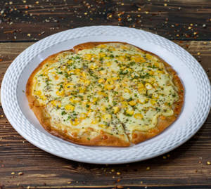 Double cheese margherita pizza [half]