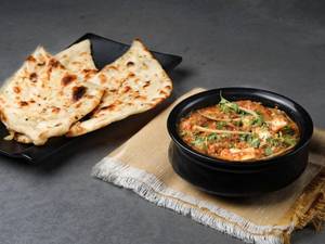 Kadhai Paneer + Butter Naan