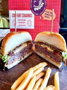 Smoky Barbeque Lamb Burger