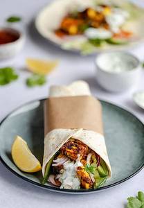 Crispy Paneer Wrap [1 Piece]