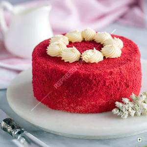 Eggless Red Velvet Cake