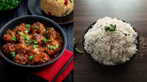 Veg Manchurian Half & Jeera Rice Halc