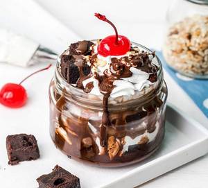 Black Forest Ice Cream Dessert Jars