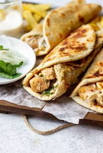 Chicken Shawarma Jumbo Roll