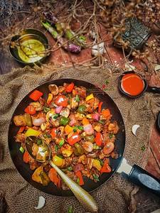 Chilli mushroom