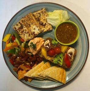 Grilled Tofu Plater