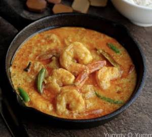 Prawn malai curry [4 pieces]