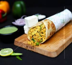 Paneer Bhruji Roll