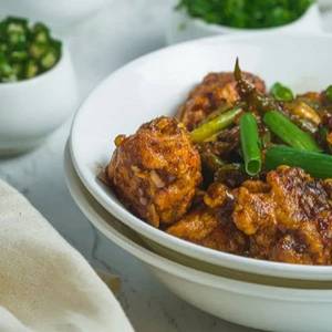 Boneless Chilli Chicken Dry + Tandoori Chicken