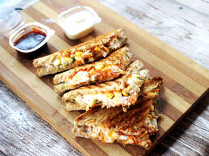 Mayonnaise Vegetables Sandwich