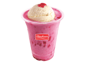 Smoothie With Ice Cream Strawberry