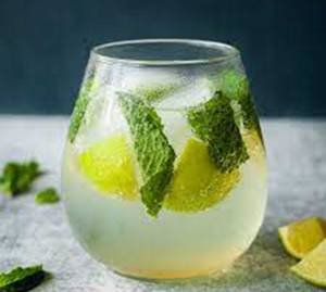 Green mint mojito