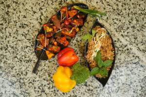 Paneer Chilli Dry+ Veg Fried Rice