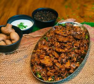 Mushroom Pepper Fry