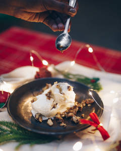 Butter Walnut Candy Ice Cream