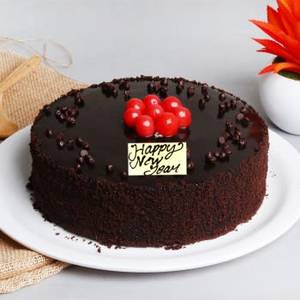Black Out Chocolate Cake (Eggless)