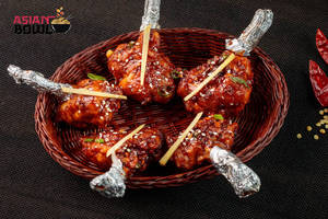 Spicy Hot Garlic Chicken Lollipop