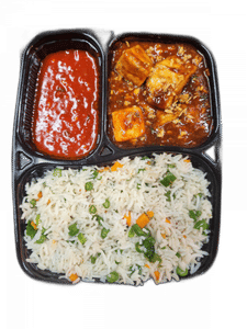 Paneer Hot Garlic Gravy Combo