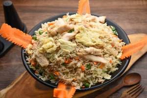 Egg Chicken Rice