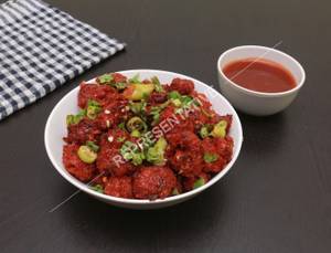 Veg Manchurian Half (18 pieces)