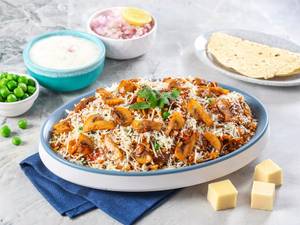 Cheese Mushroom Tawa Pulao