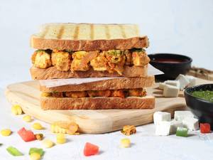 Paneer tikka grilled sandwich [140 grams]