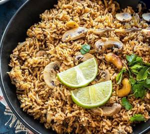 Mushroon Biryani