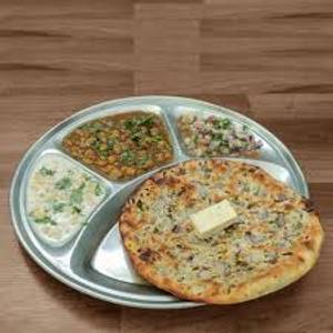 Paneer + Onion Kulcha