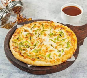 Fresh Capsicum Menia Pizza