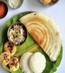 Masala Dosa + Upma + Idli Sambhar(1pcs)