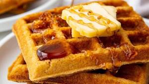 Honey Butter Almond Waffle