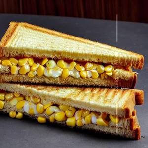 Corn Cheese Sandwich