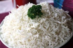 Plain rice