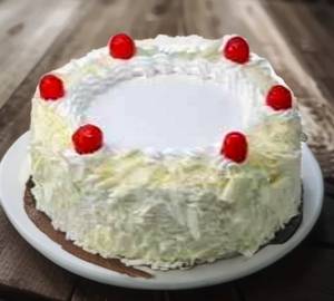Eggless White Forest Half Kg