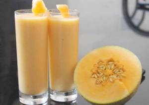 Musk Melon Milk Shake